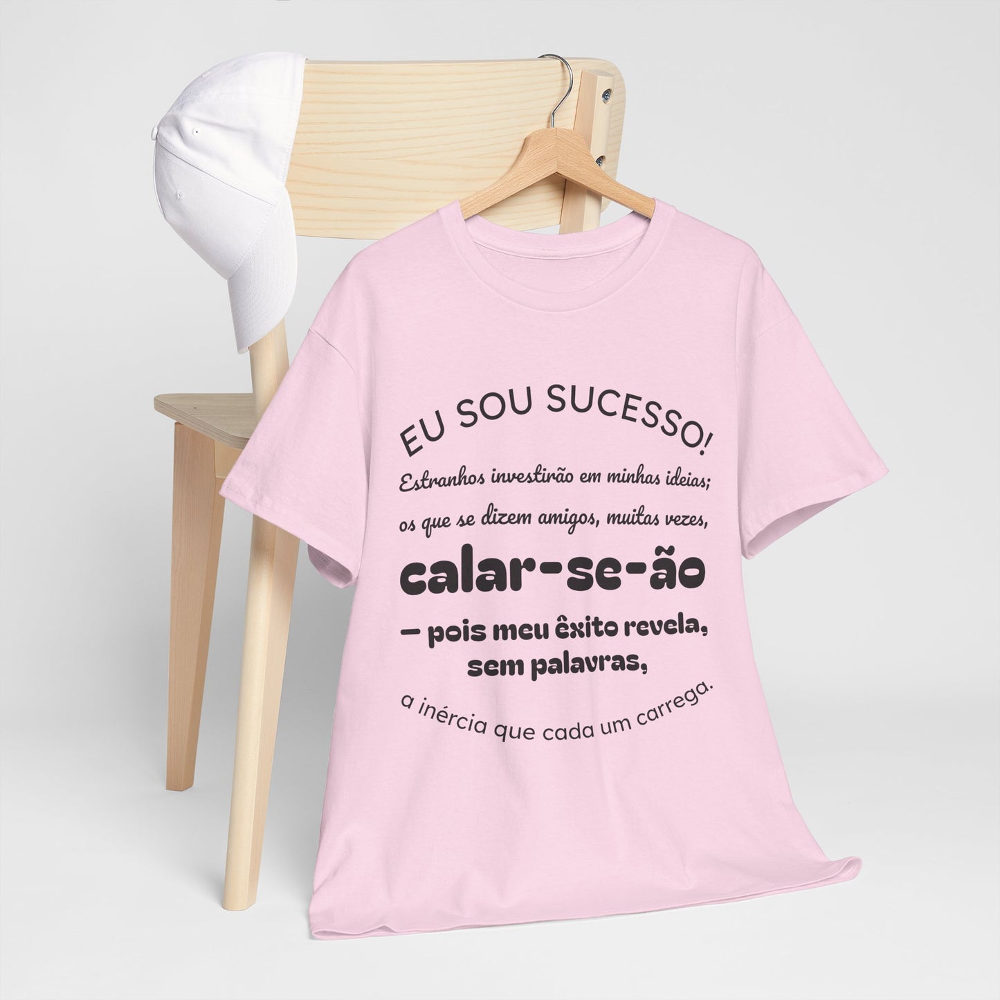 Camiseta estampada unissex Let Your Swords | Azirrague