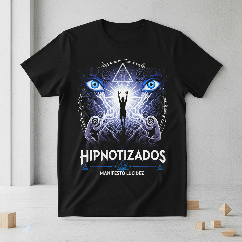 Manifesto Silencioso: O Grito Silencioso da Camiseta 'Hipnotizados' da Azirrague