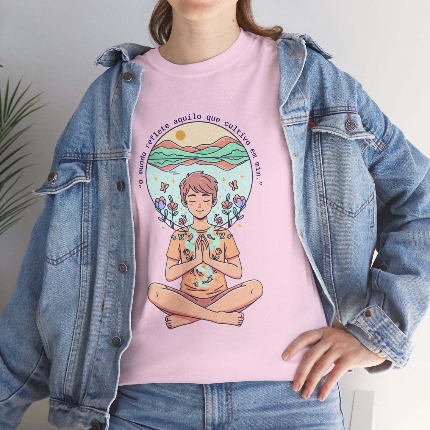 Camiseta “A Liberdade Nasce Por Dentro” — Algodão Premium | Jornada Interior