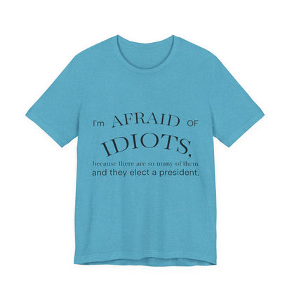 Camiseta Frase Irônica em Inglês | Quote Humor Político T-Shirt