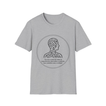 Inspirational Portuguese Quote T-Shirt — "Eu sou a soma de todas as experiências"