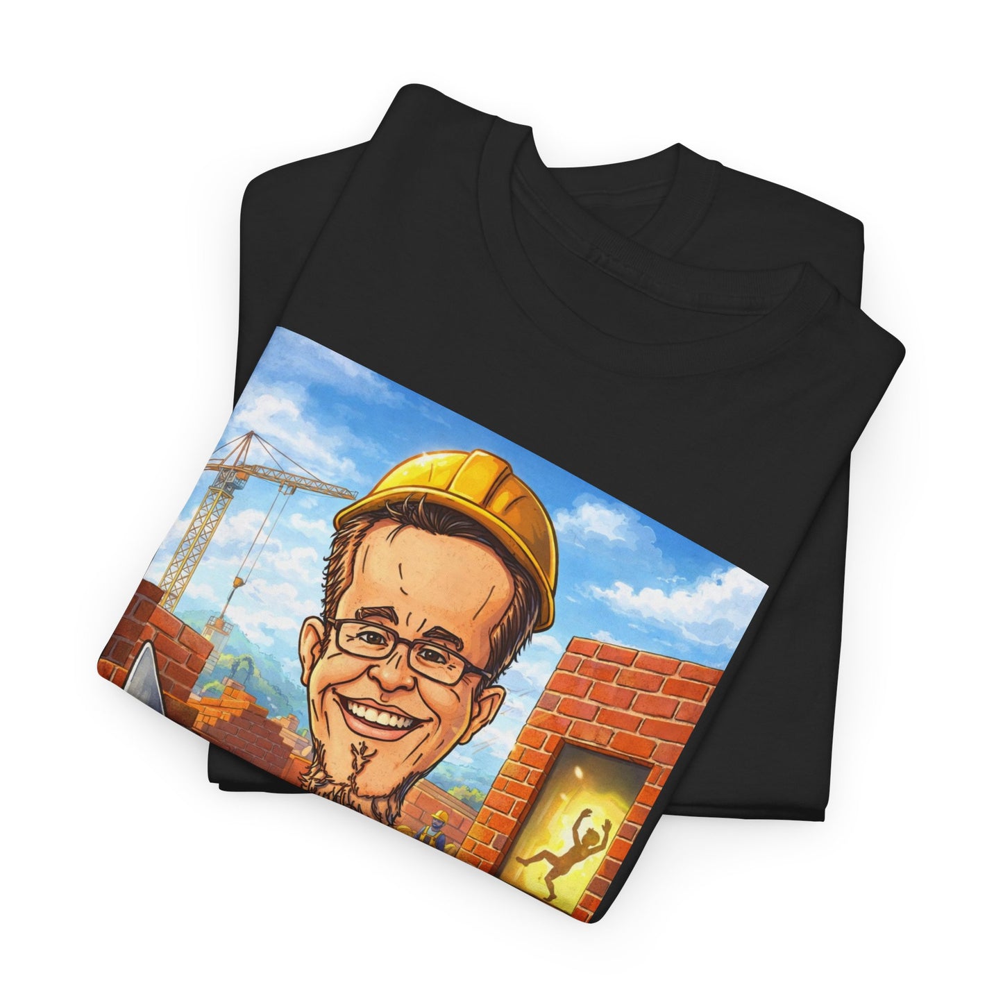 Camiseta Azimur com Frase de poder "Eu construo as paredes para que o Espírito possa dançar dentro delas."
 – Algodão Premium