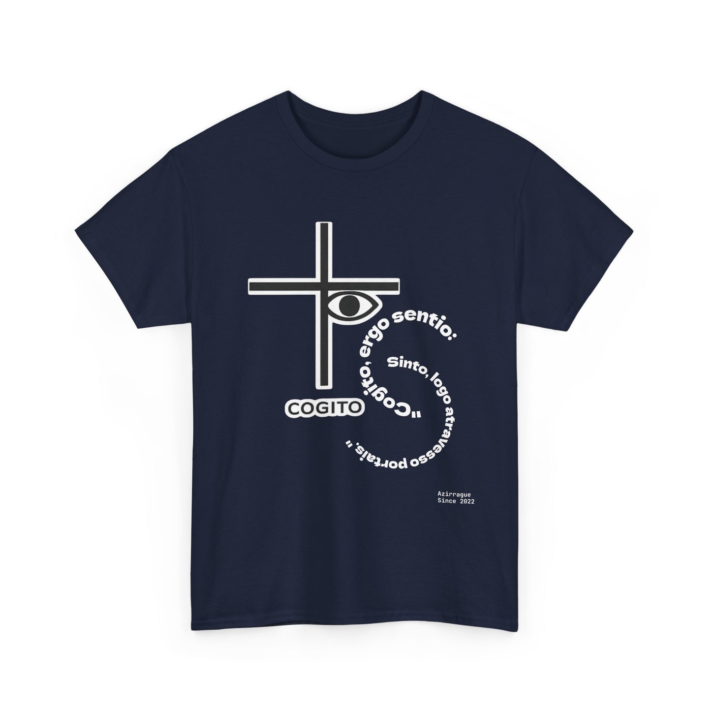 Camiseta Cruz & Olho — Filosofia Vestível | Azirrague