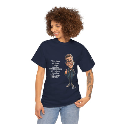 Camiseta Azimur “O Universo Reconhece Quem Desperta” – Algodão 100% Unissex
