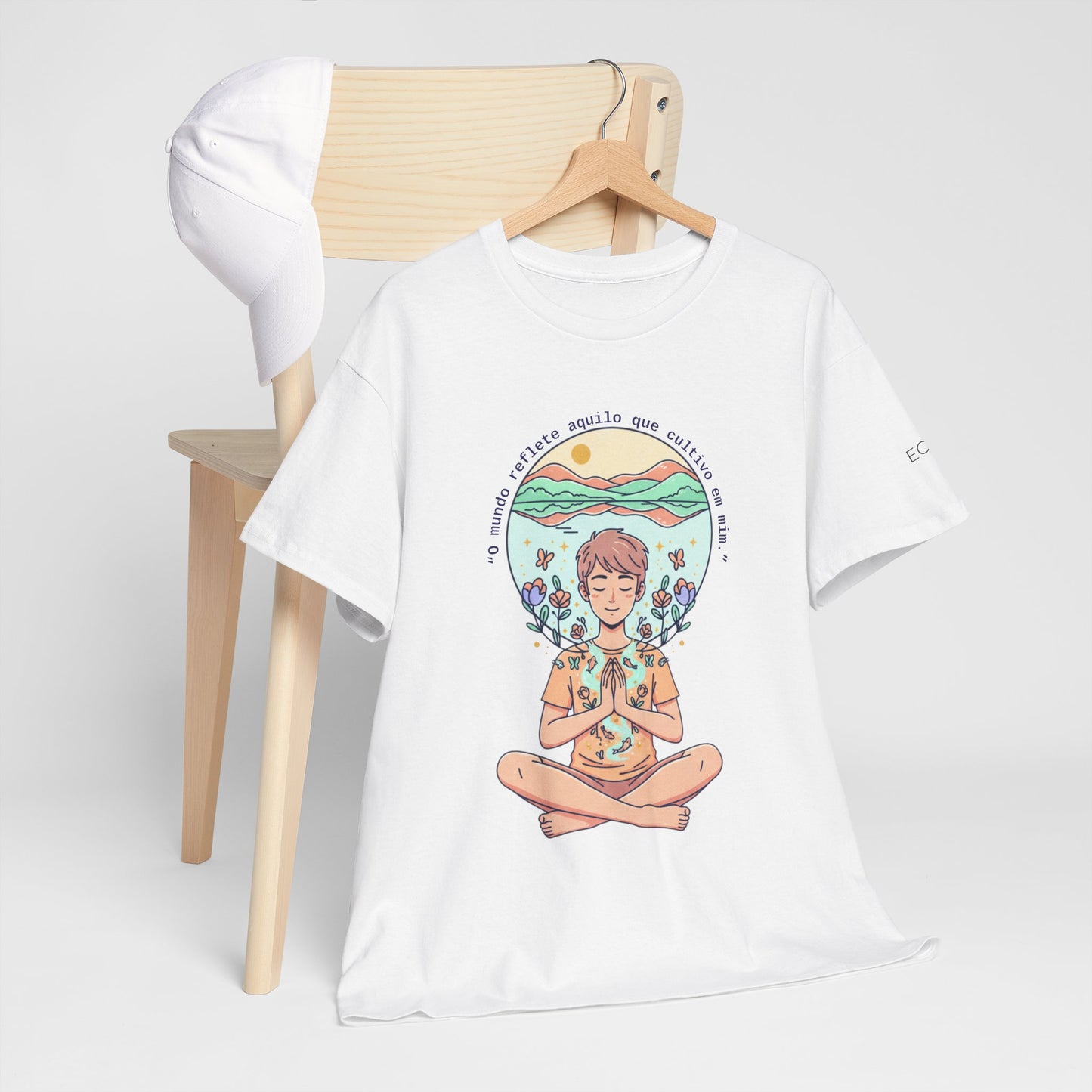 Camiseta “A Liberdade Nasce Por Dentro” — Algodão Premium | Jornada Interior