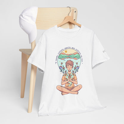Camiseta “A Liberdade Nasce Por Dentro” — Algodão Premium | Jornada Interior