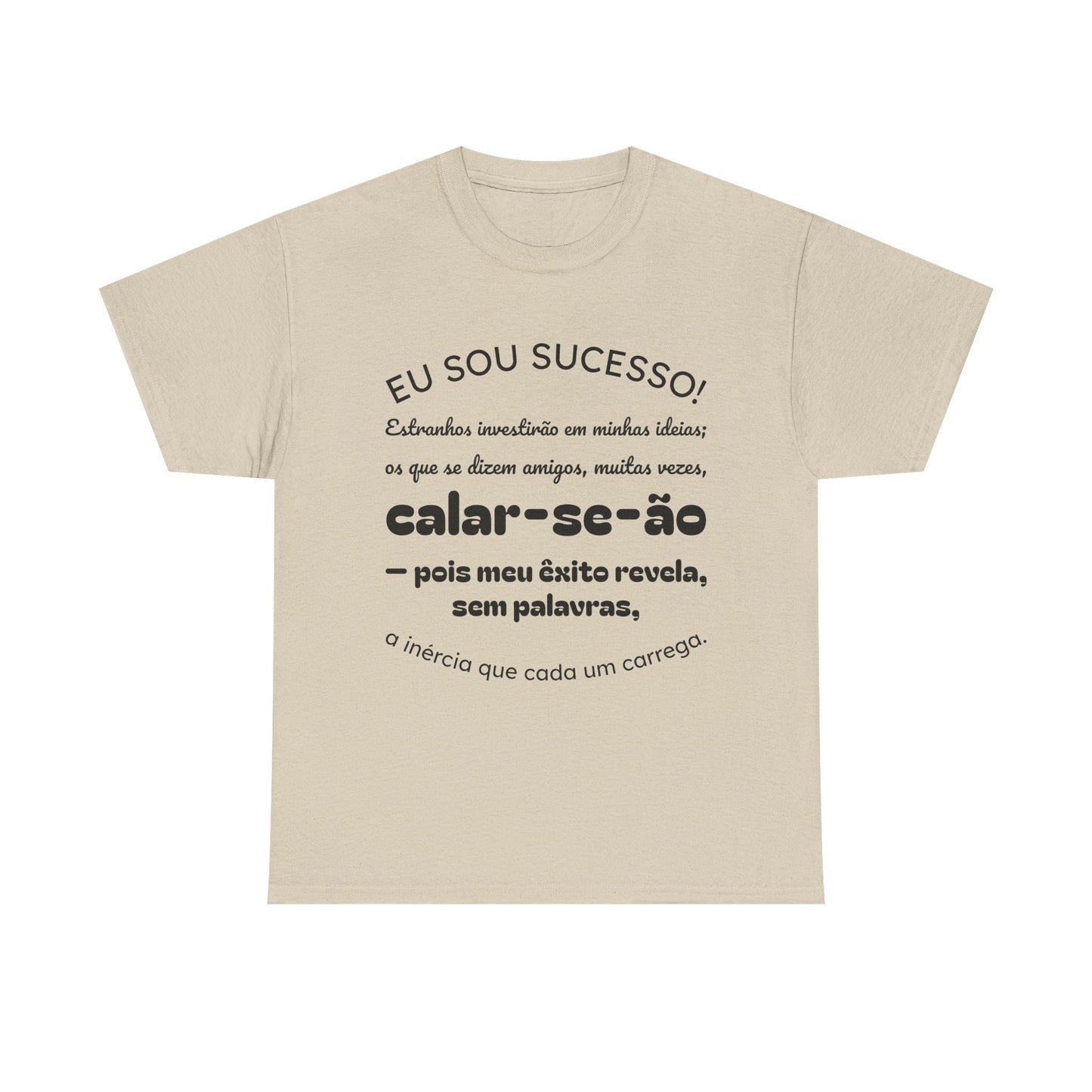 Camiseta estampada unissex Let Your Swords | Azirrague