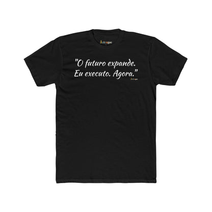 Camiseta O Futuro Expande — Algodão Leve 4.3 oz