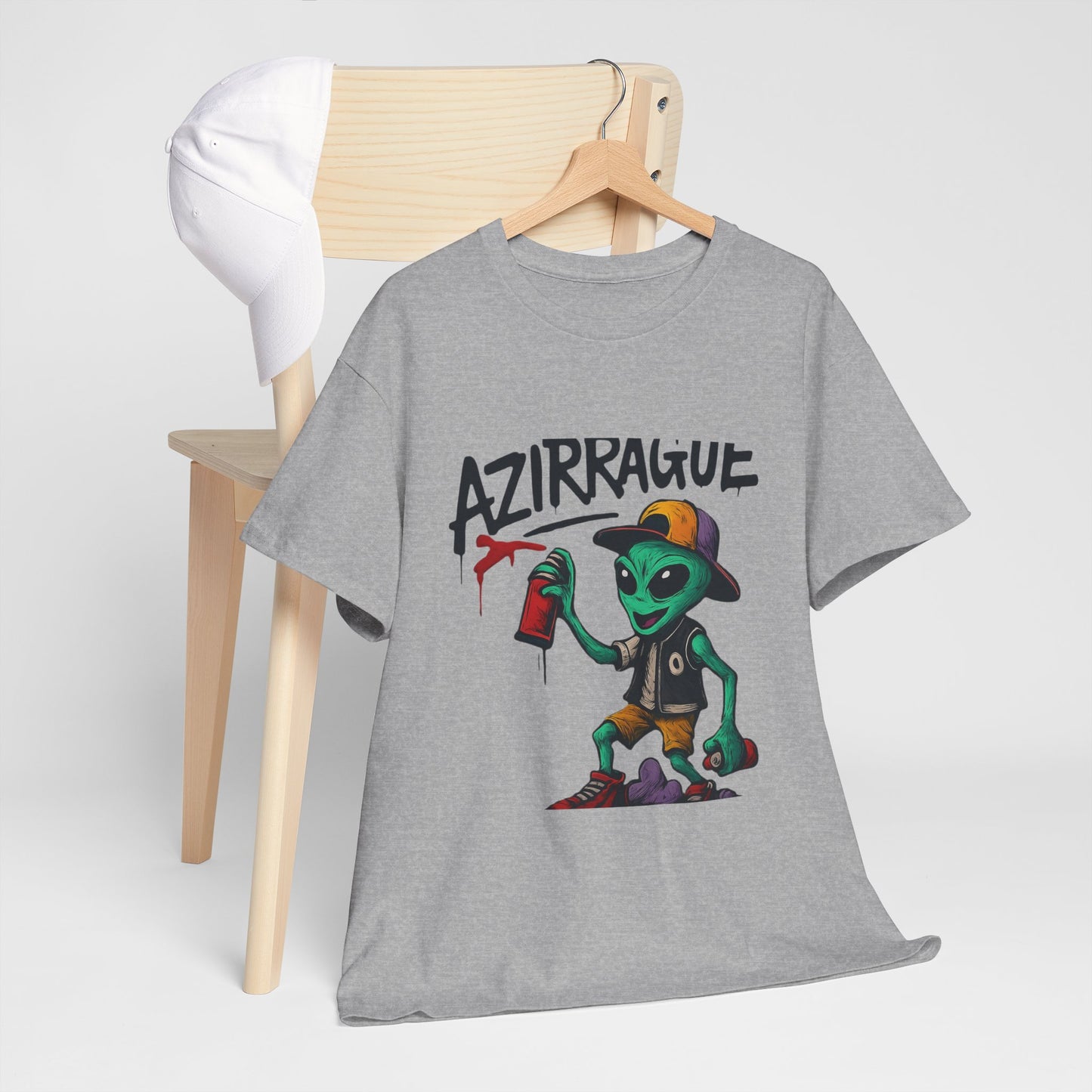 Camiseta Azirrague Pichação – Arte Urbana Autêntica