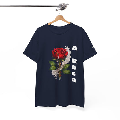 Camiseta Poema Azirrague — Rosa, Espinho e Amor