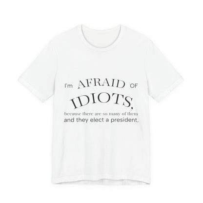 Camiseta Frase Irônica em Inglês | Quote Humor Político T-Shirt