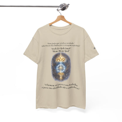 Camiseta Cabalística Asaliah & Imamiah – Símbolos Místicos e Energia Espiritual