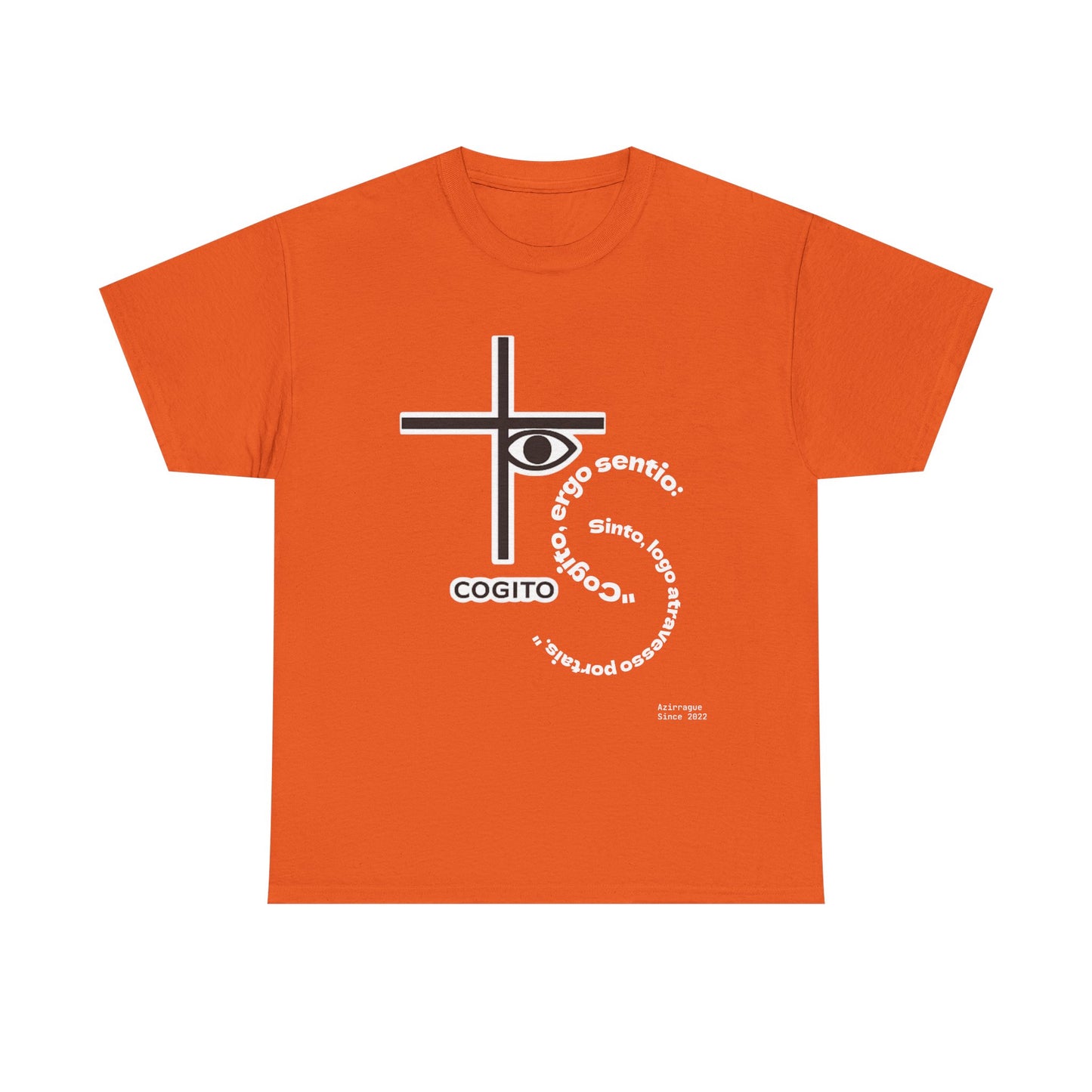 Camiseta Cruz & Olho — Filosofia Vestível | Azirrague