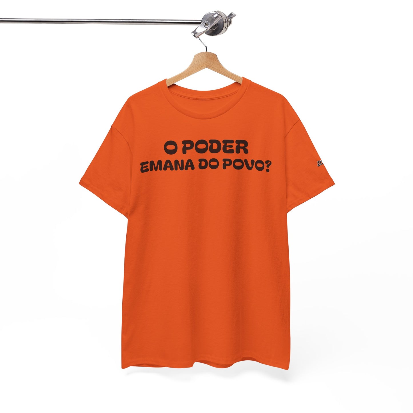 Camiseta “O Poder Emana do Povo” – Reflexão Sociológica sobre Poder e Sociedade