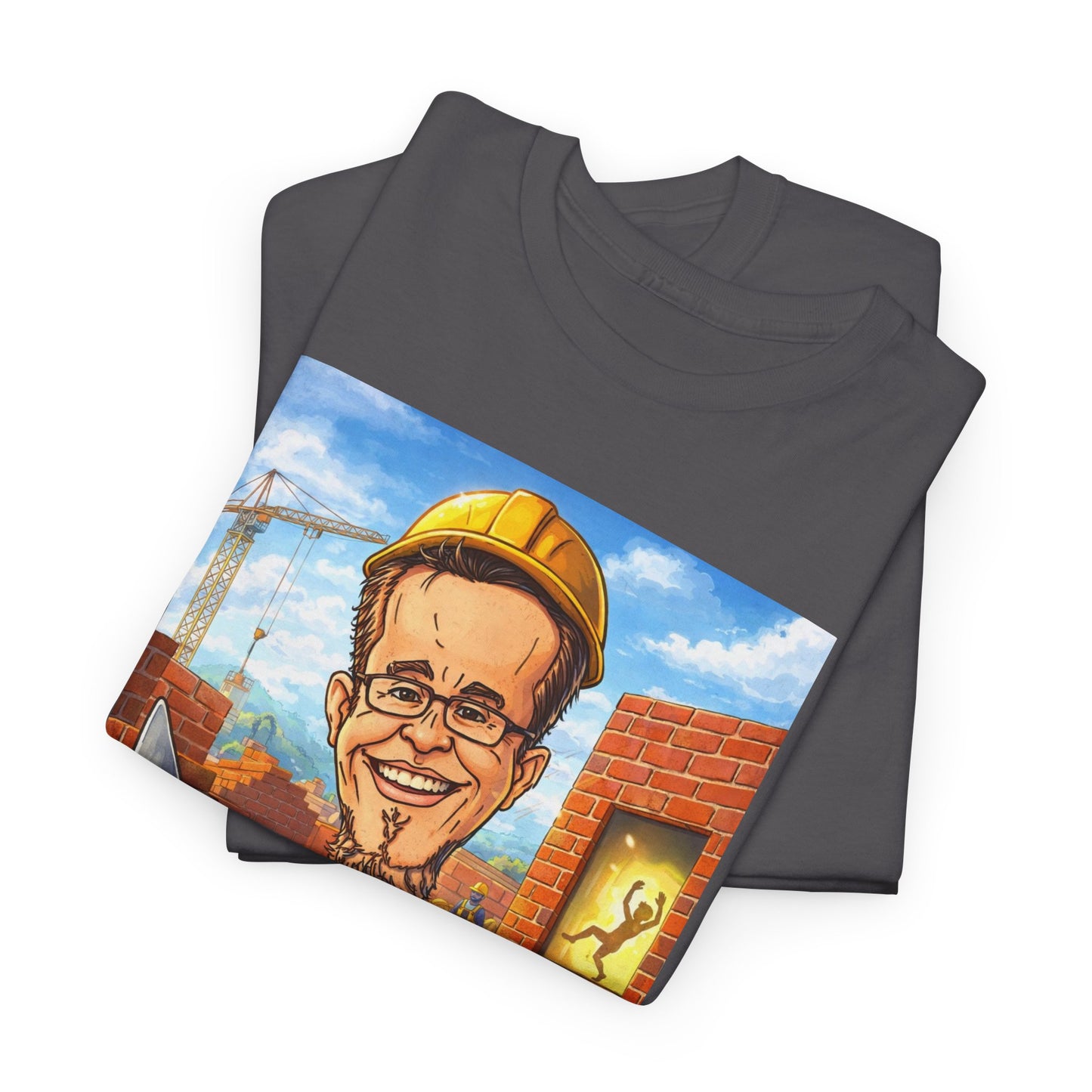 Camiseta Azimur com Frase de poder "Eu construo as paredes para que o Espírito possa dançar dentro delas."
 – Algodão Premium