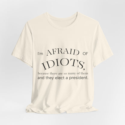 Camiseta Frase Irônica em Inglês | Quote Humor Político T-Shirt
