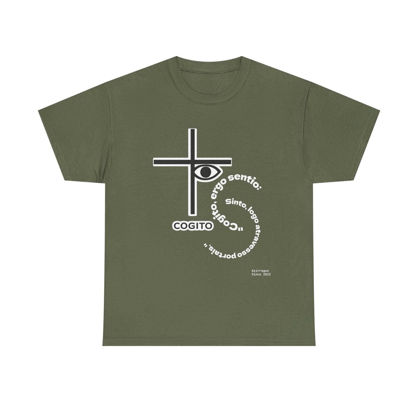 Camiseta Cruz & Olho — Filosofia Vestível | Azirrague