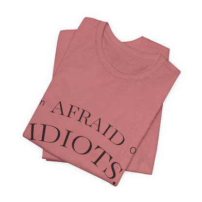 Camiseta Frase Irônica em Inglês | Quote Humor Político T-Shirt
