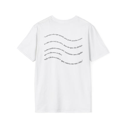 Camiseta Minimalista Seja Seletivo | T-Shirt Frase Reflexiva Azirrague