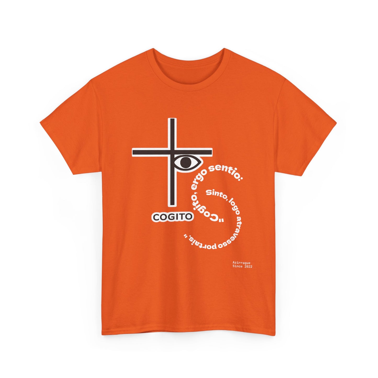Camiseta Cruz & Olho — Filosofia Vestível | Azirrague