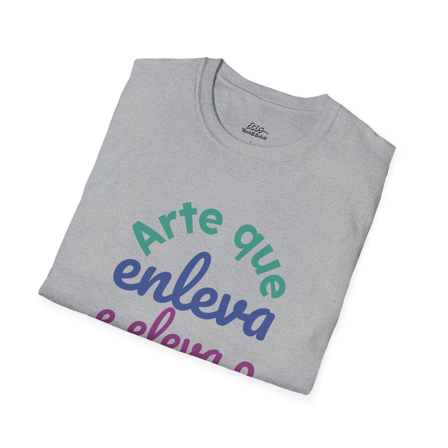 Camiseta "Arte que eleva e enleva o espírito" | Azirrague