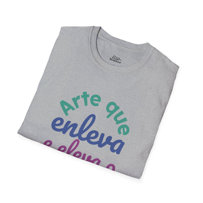 Camiseta "Arte que eleva e enleva o espírito" | Azirrague