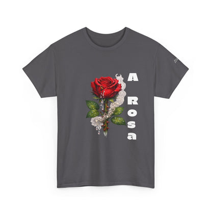 Camiseta Poema Azirrague — Rosa, Espinho e Amor