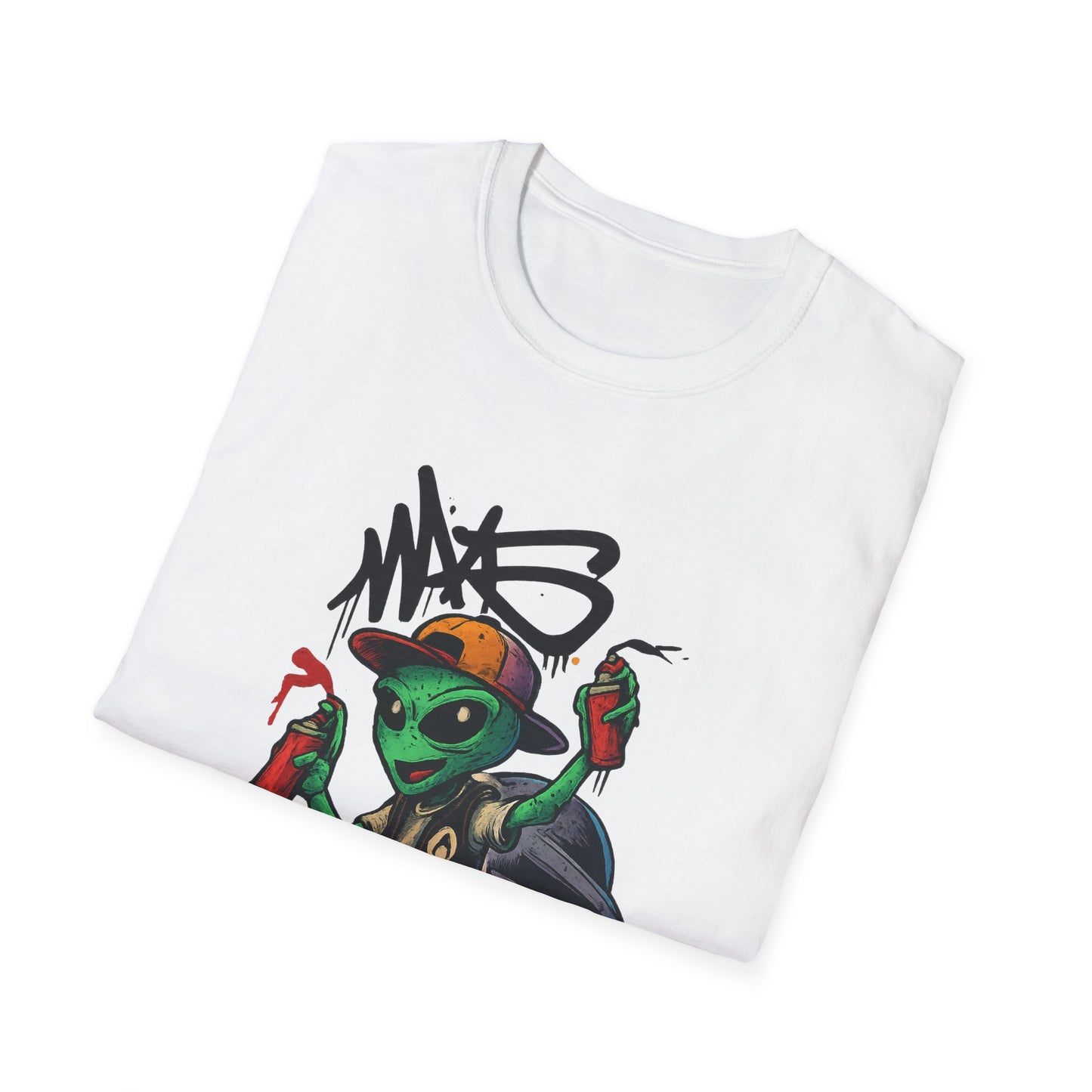 Camiseta Street Art Cogumelo Guardião – Algodão Ring-Spun Gildan 64000