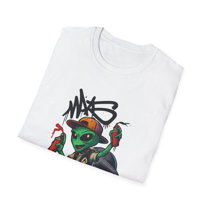 Camiseta Street Art Cogumelo Guardião – Algodão Ring-Spun Gildan 64000
