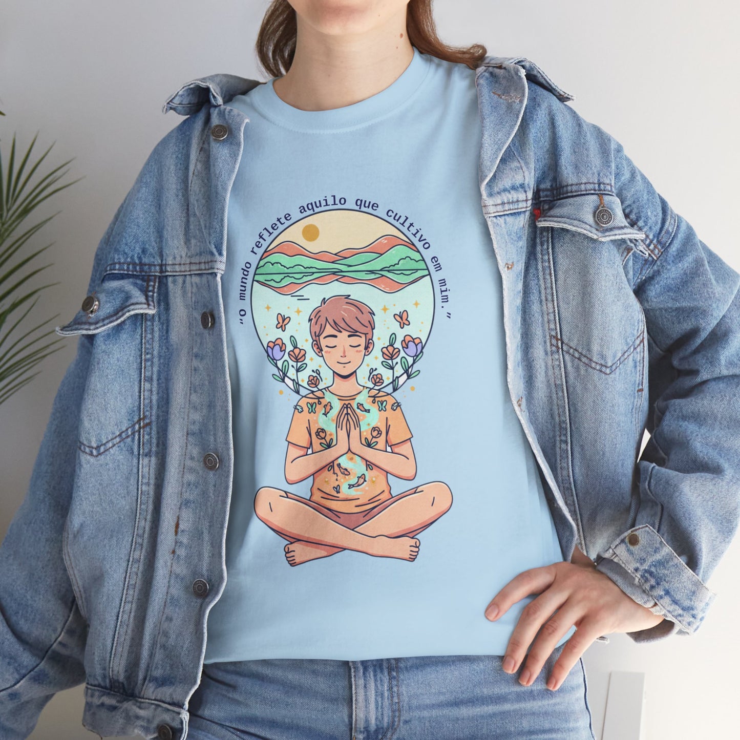 Camiseta “A Liberdade Nasce Por Dentro” — Algodão Premium | Jornada Interior