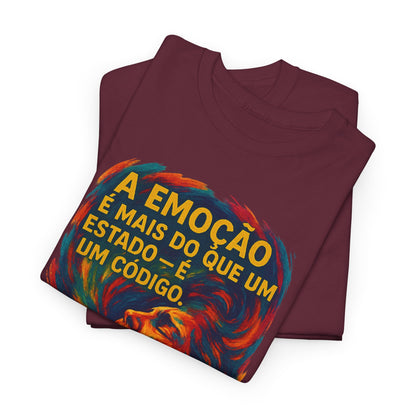 Camiseta Frase de Azirrague – Trecho de Marcelo B. Cavalcante | Algodão Gildan 5000