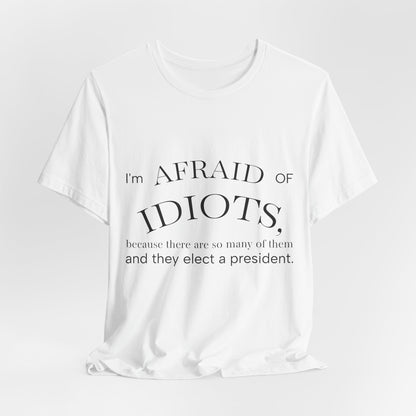 Camiseta Frase Irônica em Inglês | Quote Humor Político T-Shirt