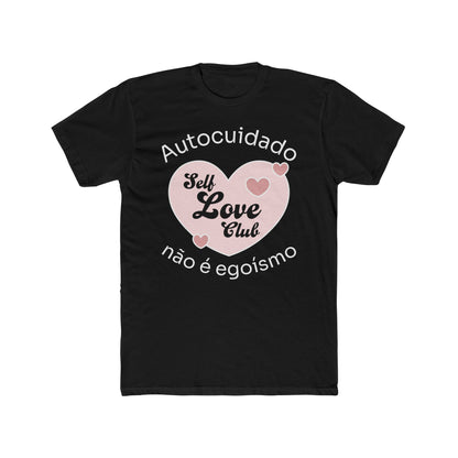 Bedrucktes T-Shirt „Self Love Club“ | Selfcare Azirrague