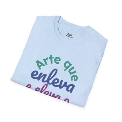 Camiseta "Arte que eleva e enleva o espírito" | Azirrague