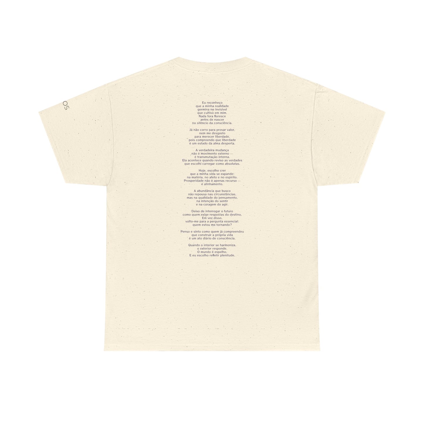 Camiseta “A Liberdade Nasce Por Dentro” — Algodão Premium | Jornada Interior