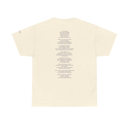 Camiseta “A Liberdade Nasce Por Dentro” — Algodão Premium | Jornada Interior