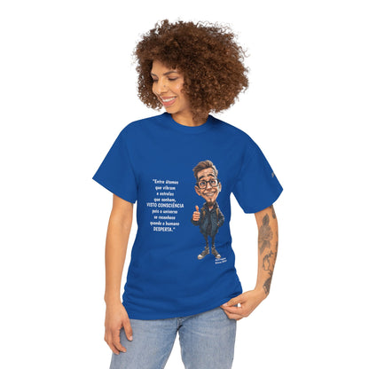 Camiseta Azimur “O Universo Reconhece Quem Desperta” – Algodão 100% Unissex