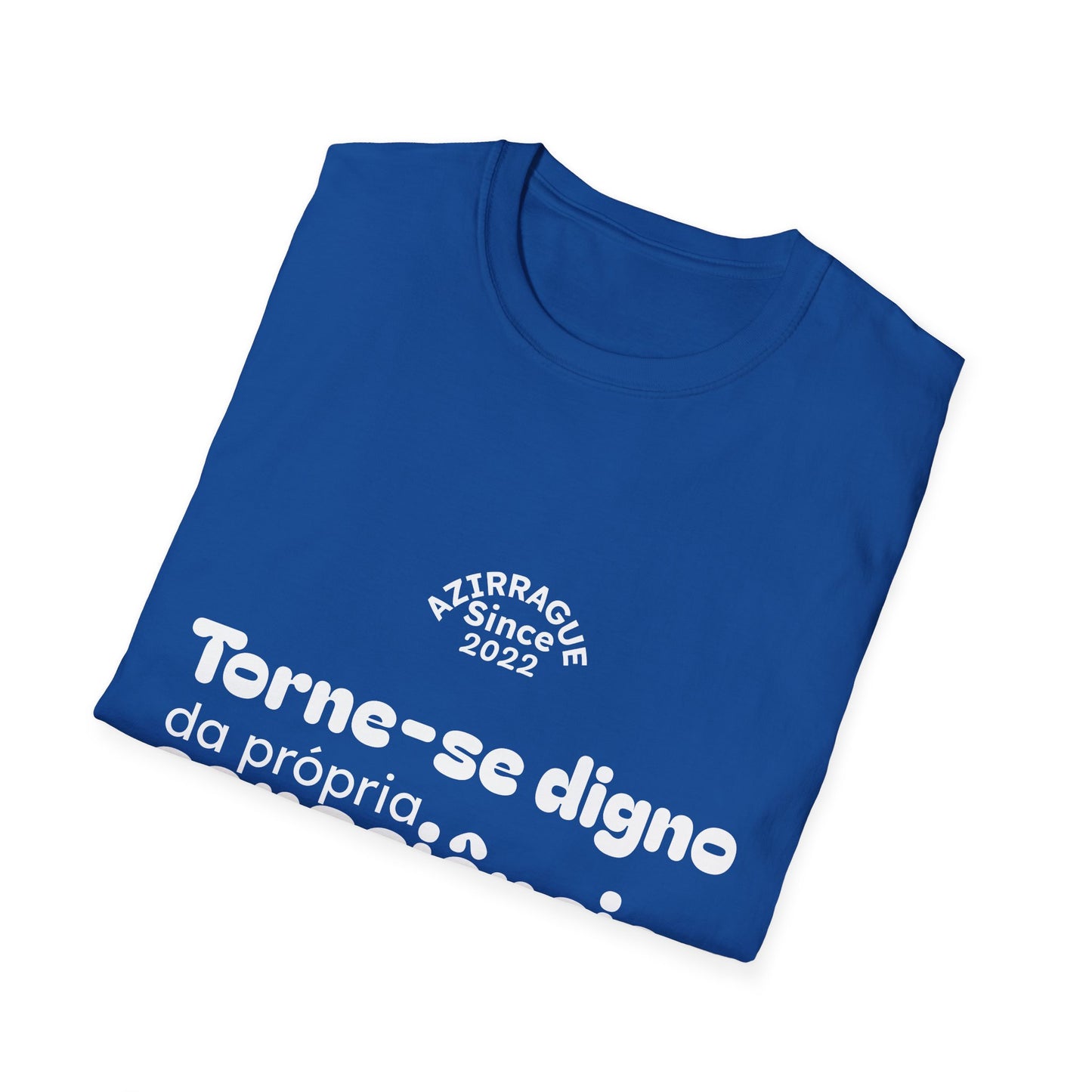 Camiseta Minimalista com Frase Reflexiva | Torne-se Digno