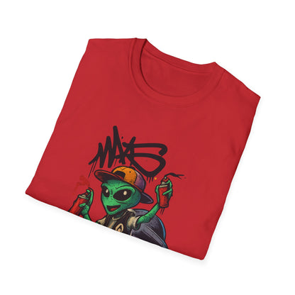 Camiseta Street Art Cogumelo Guardião – Algodão Ring-Spun Gildan 64000