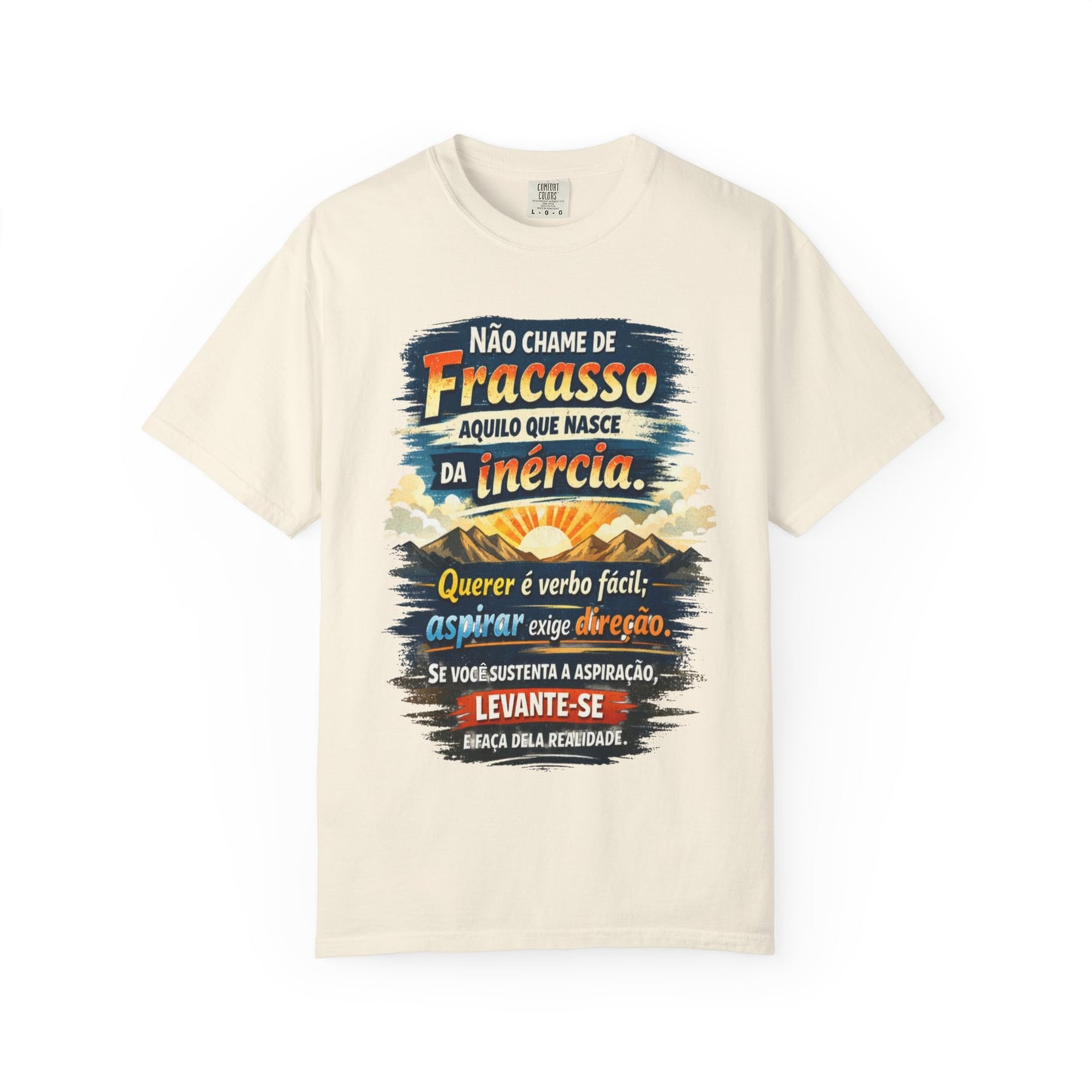 Camiseta Aspiração em Algodão Ring-Spun — Convicção Silenciosa