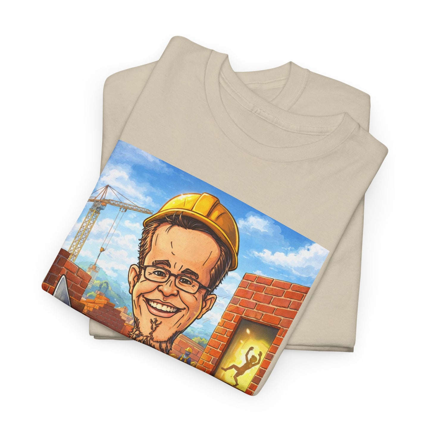 Camiseta Azimur com Frase de poder "Eu construo as paredes para que o Espírito possa dançar dentro delas."
 – Algodão Premium