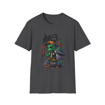 Camiseta Street Art Cogumelo Guardião – Algodão Ring-Spun Gildan 64000