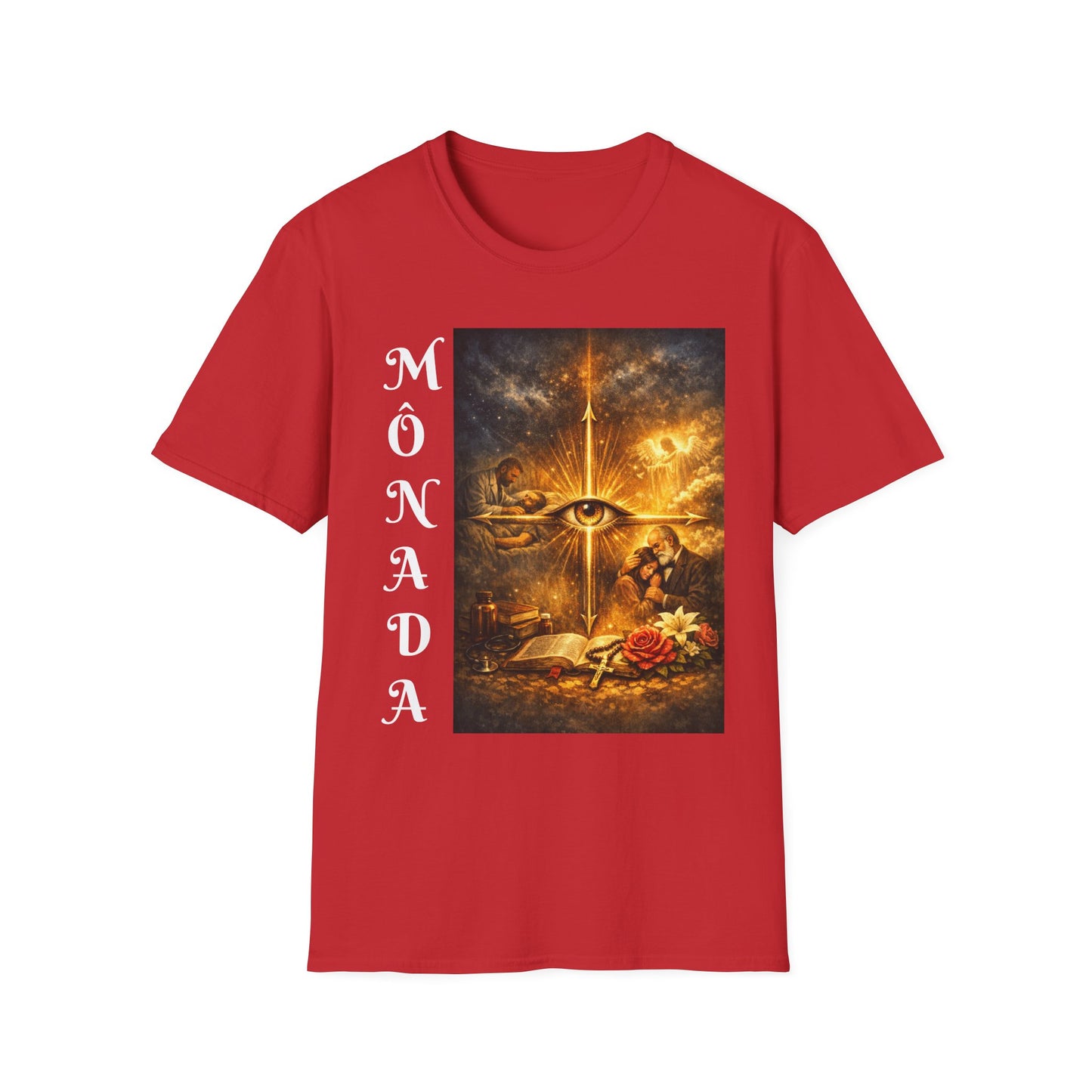 Mônada — Camiseta com estampa filosófica "EU = (0,0)"
