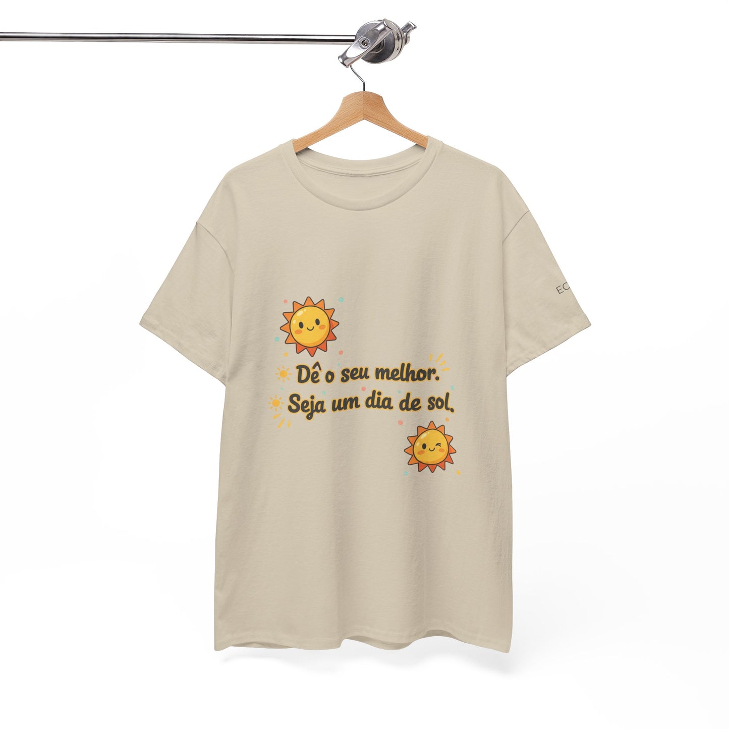 Camiseta Luz Serena – Poema de Esperança em Algodão