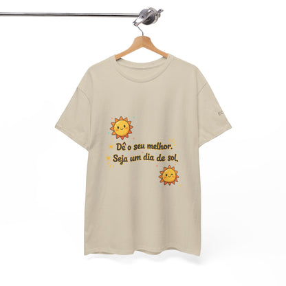 Camiseta Luz Serena – Poema de Esperança em Algodão