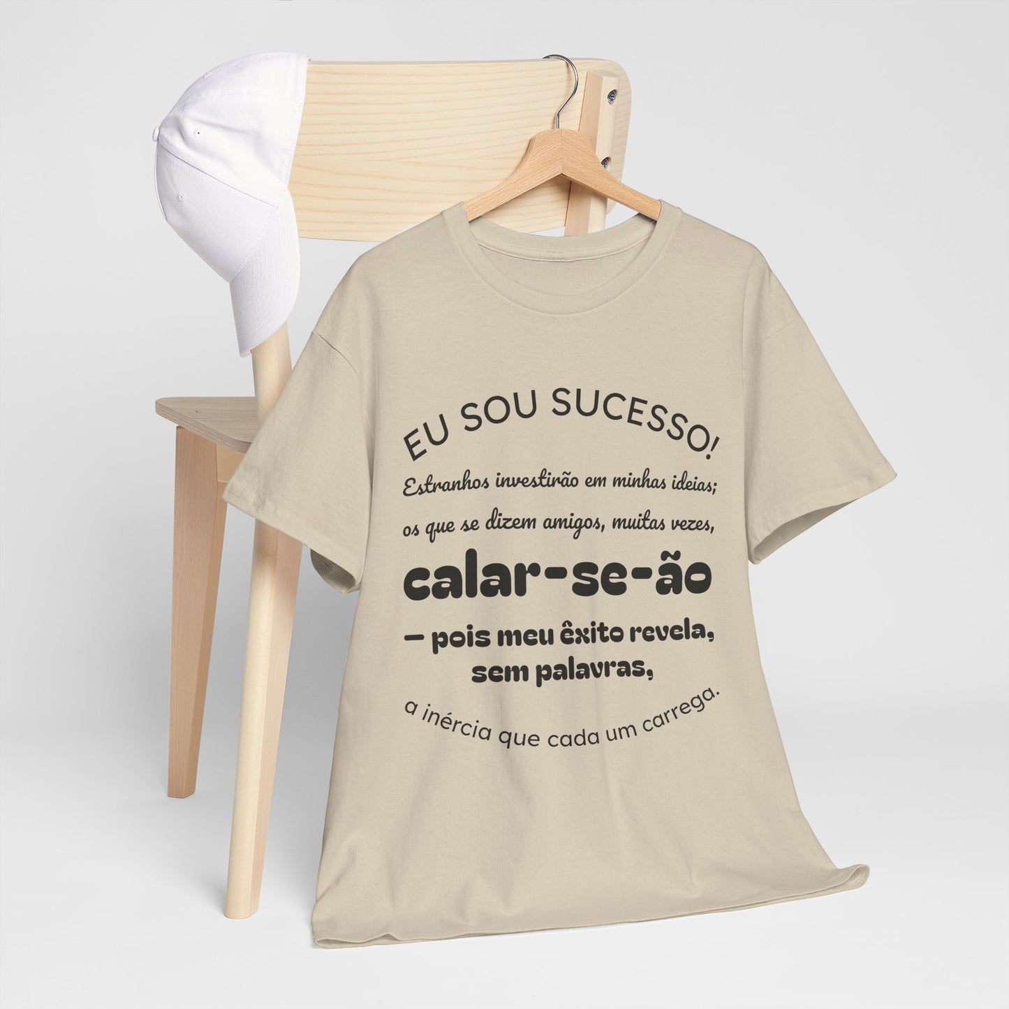 Camiseta estampada unissex Let Your Swords | Azirrague