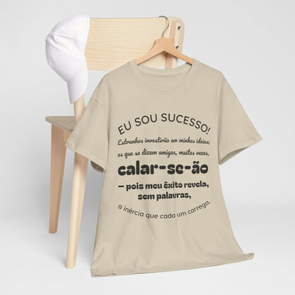 Camiseta estampada unissex Let Your Swords | Azirrague