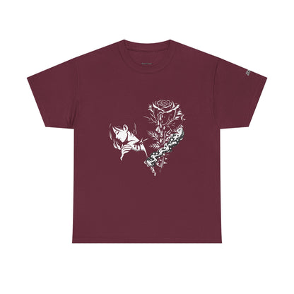 Camiseta Poema Azirrague — Rosa em Luto