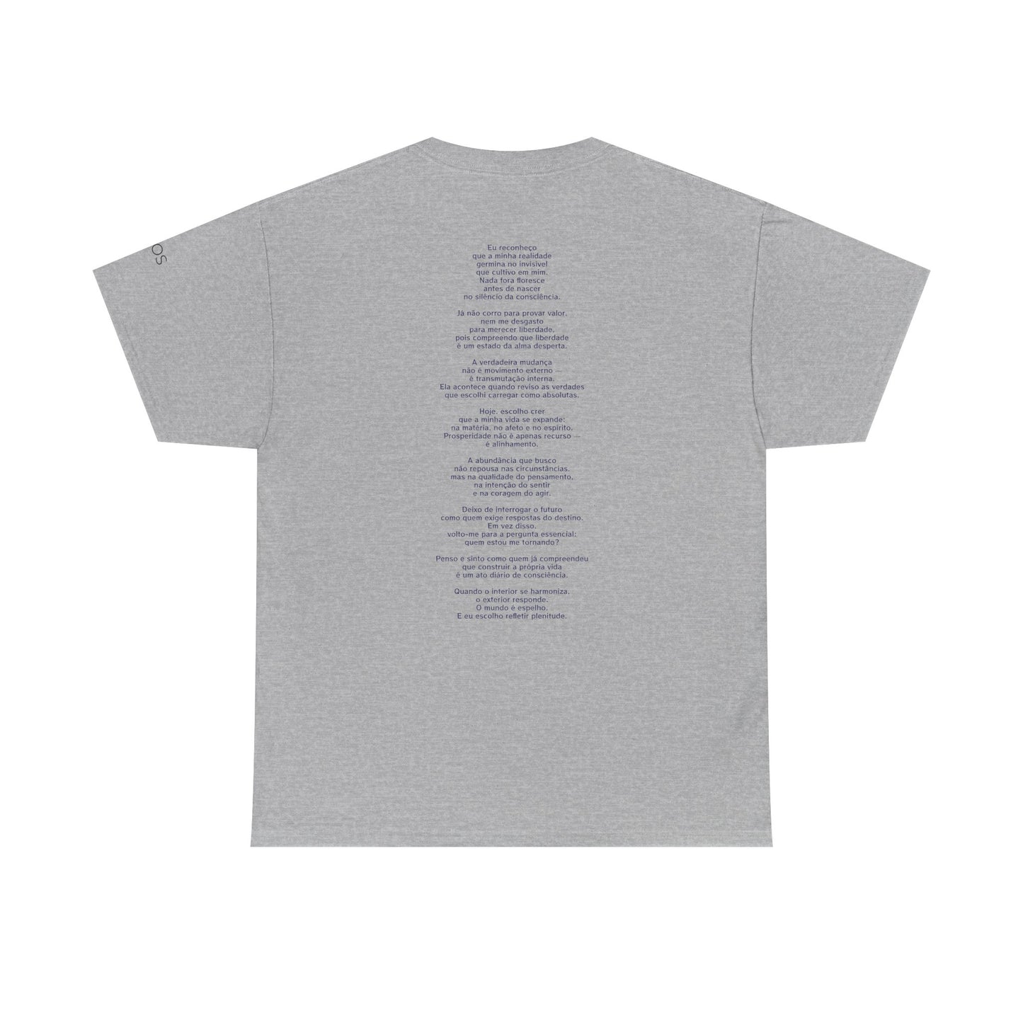 Camiseta “A Liberdade Nasce Por Dentro” — Algodão Premium | Jornada Interior