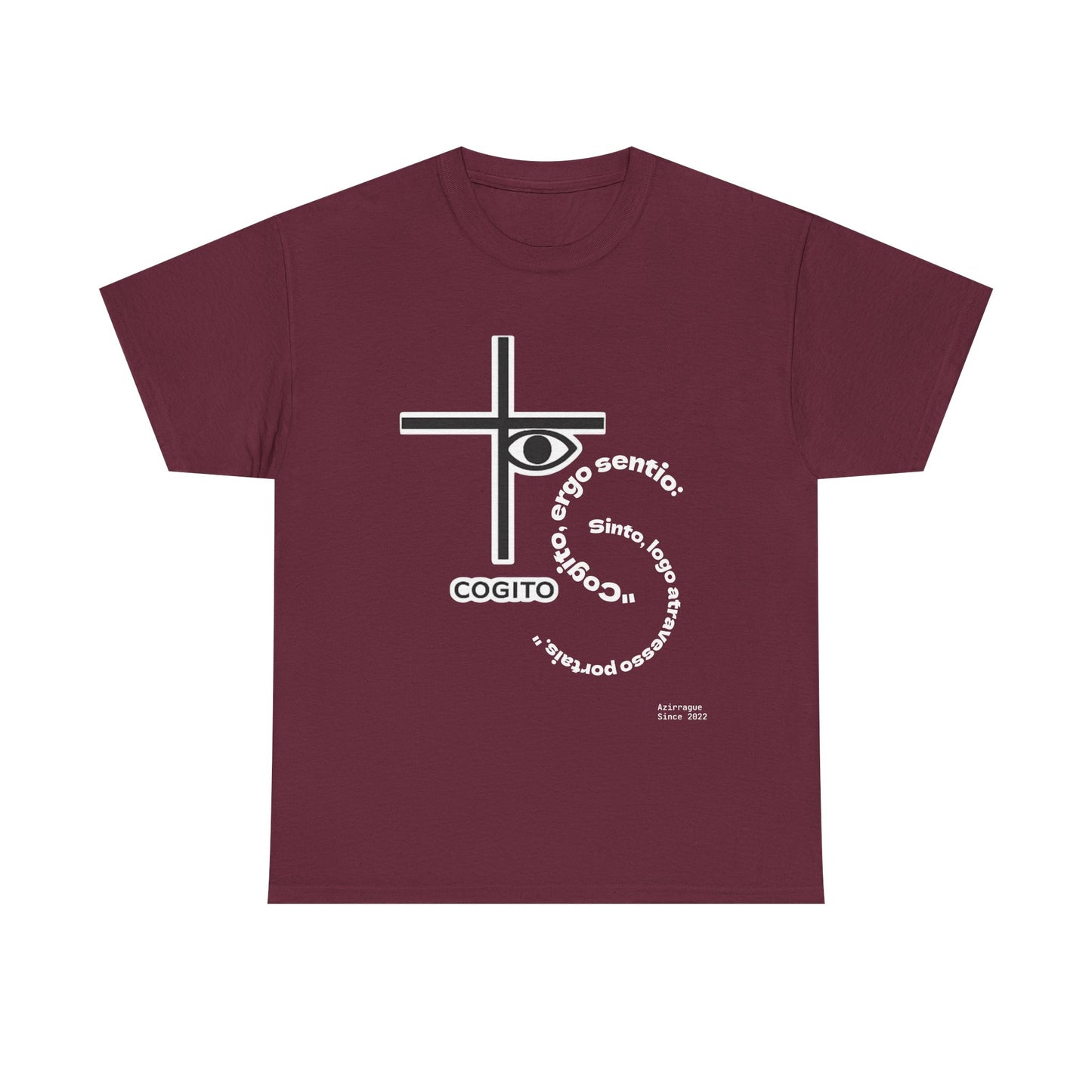 Camiseta Cruz & Olho — Filosofia Vestível | Azirrague